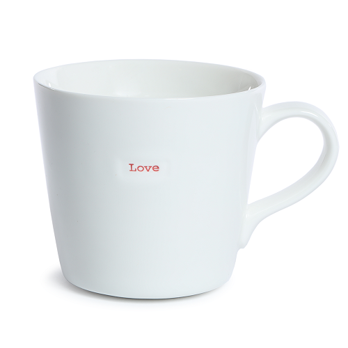 XL Bucket Mug Love